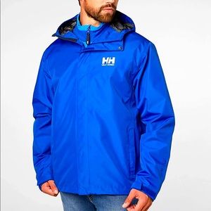 Helly Hansen Blue Outdoor Jacket Zip up Mens XL